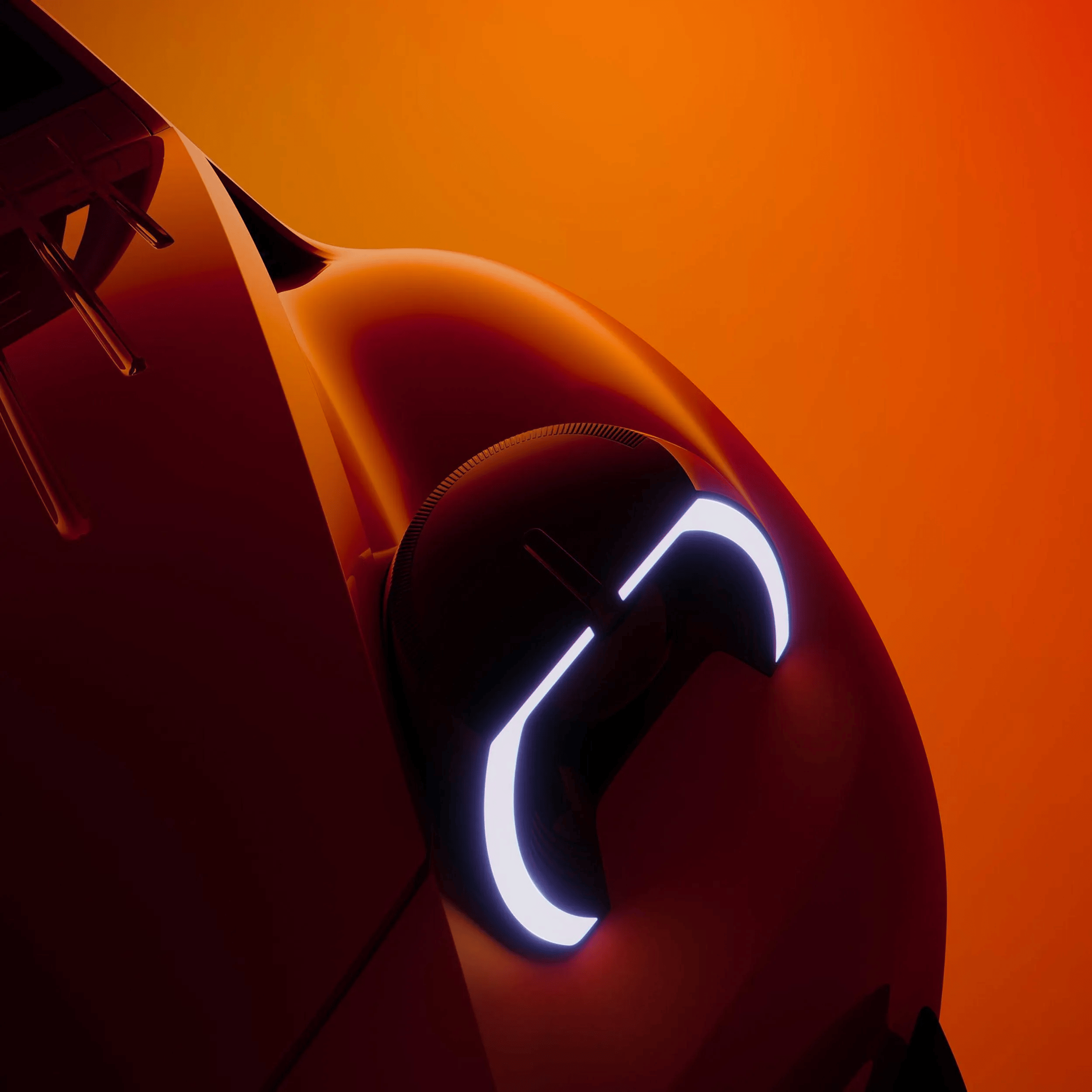 Citroen 2CV electric front lights