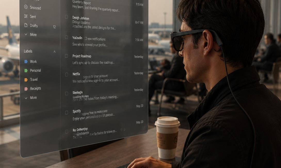 93g Ultra-Light Experience! URXR One Spatial Glasses Create a Portable 200-Inch Giant Screen