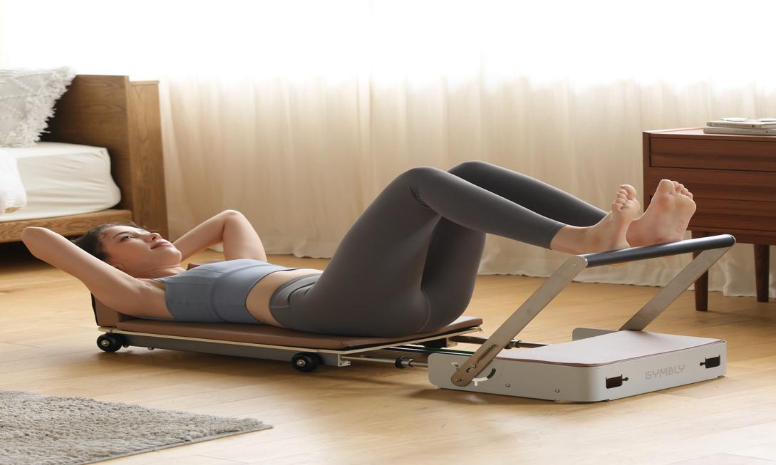 免上課費！Gymbly 家用普拉提床，折疊免安裝輕鬆練
