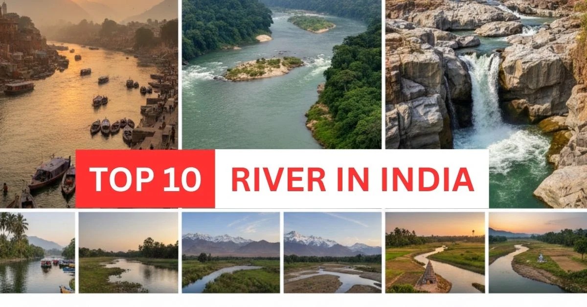 INDIA'S TOP 10 RIVER