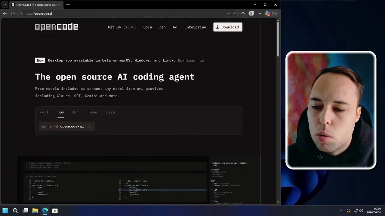 Windows Terminal running as administrator displaying a script execution error