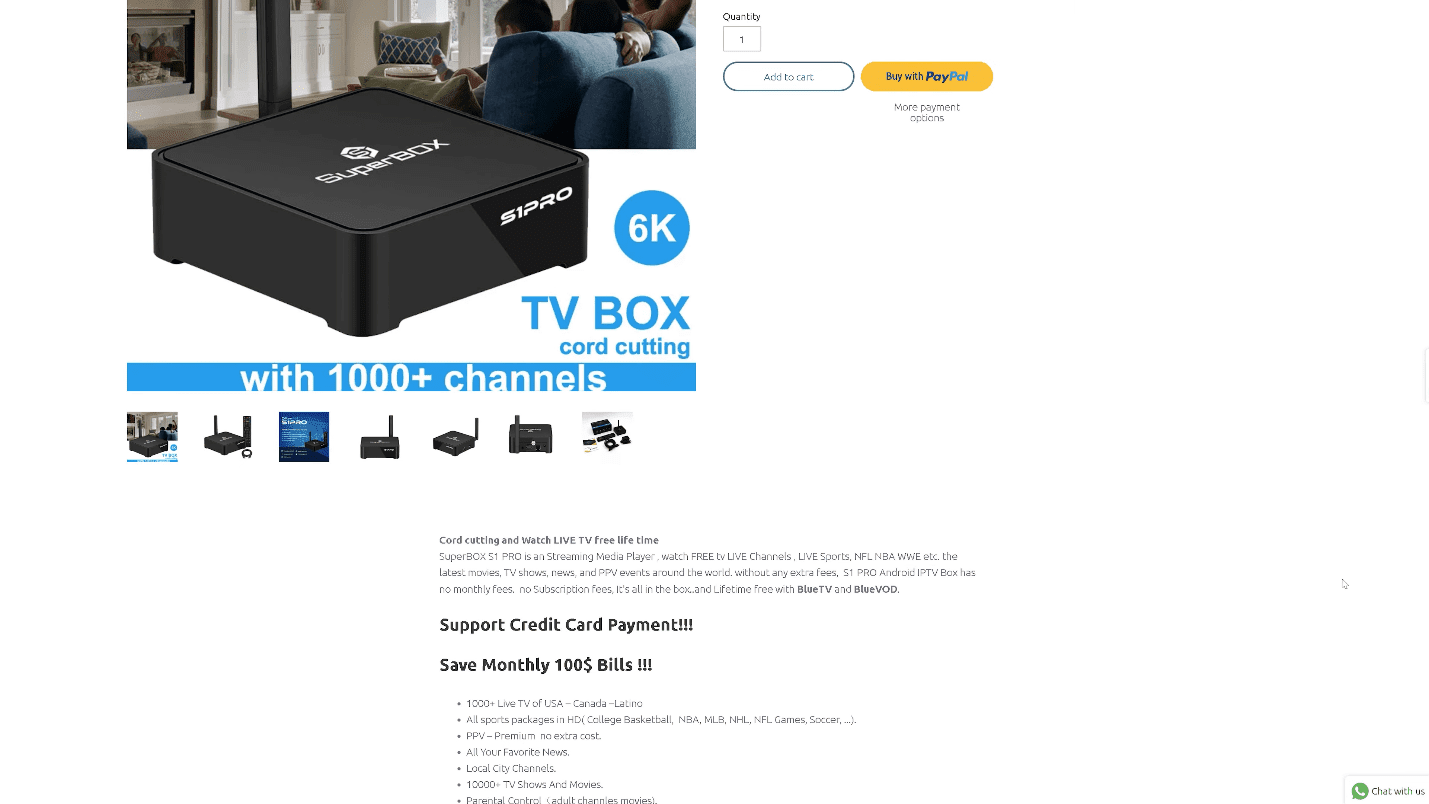 SuperBOX S1 Pro: Lifetime TV Subscription, Movies & Android for your TV –  Tech4all - Let's Inspect Cool Tech