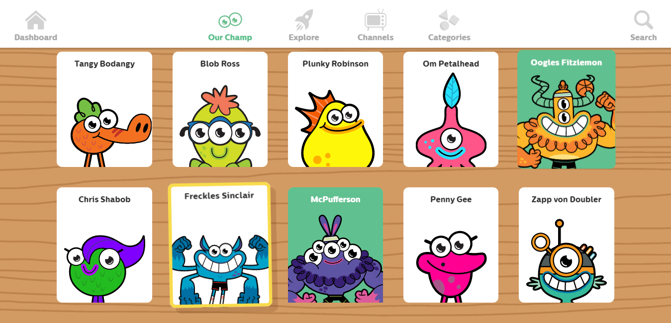 pics Champs Gonoodle Characters check out tech4ots wordpress com