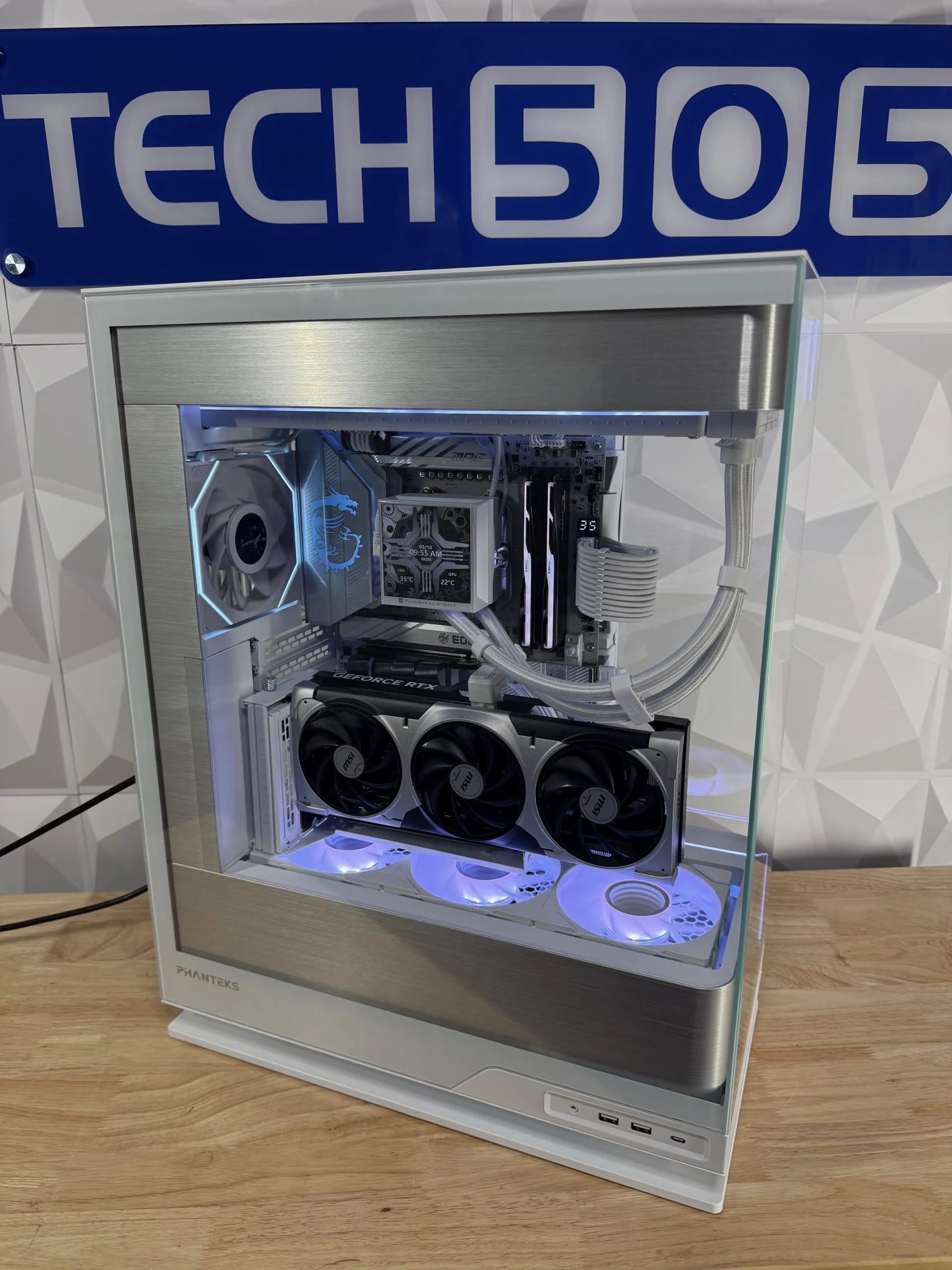 SOLD – Phanteks Evolv X2 AMD Ryzen 7 9800x3d RTX 5080 - Tech505