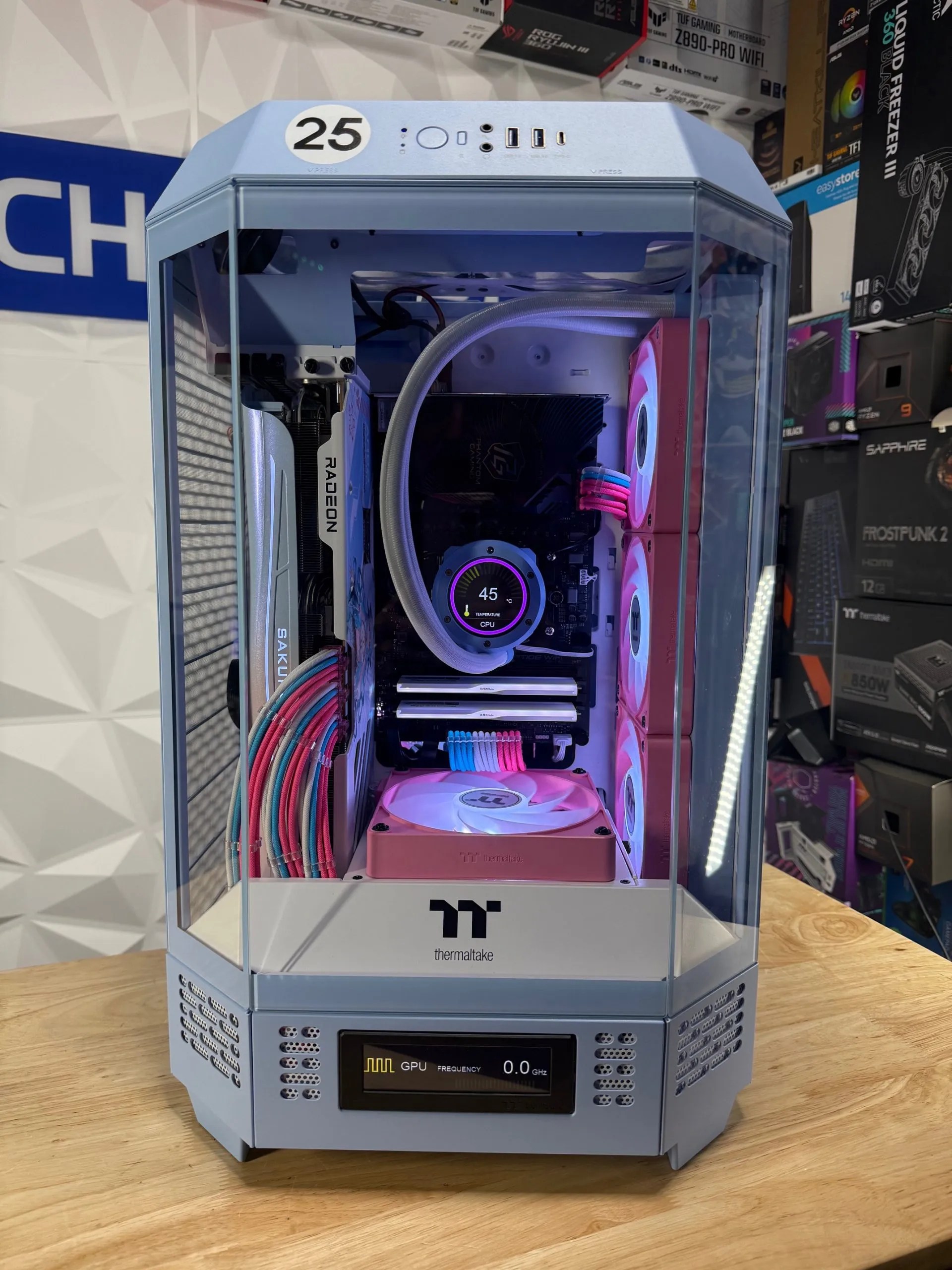 Thermaltake Tower 300 – Ryzen 7 7800x3d – RX 9070xt - Tech505