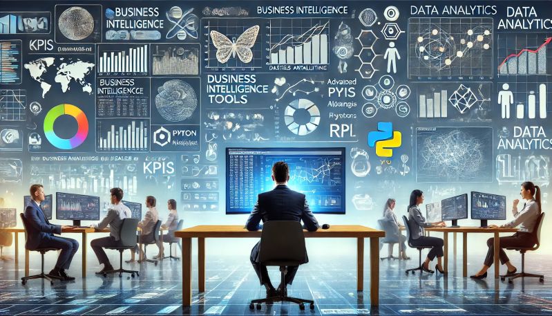 Business Intelligence Vs Data Analytics - Light Pattern Collection - 8K Quality