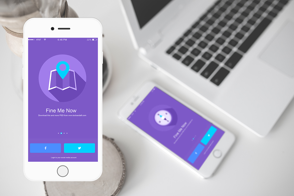 Find & download free graphic resources for iphone mockup. Ios App Showcase Mockup Psd Tech All