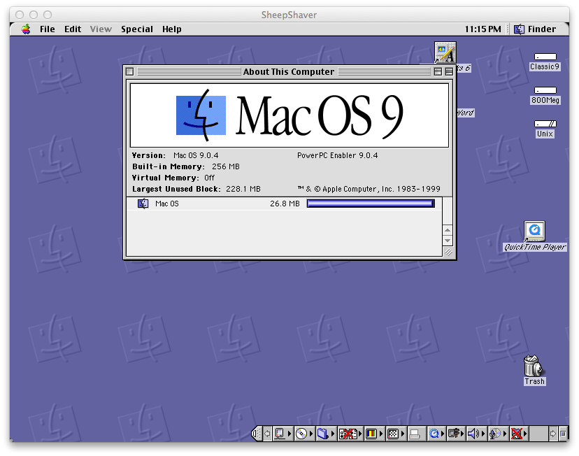 Run Mac OS 9 on Mac OS X | Tech@Play