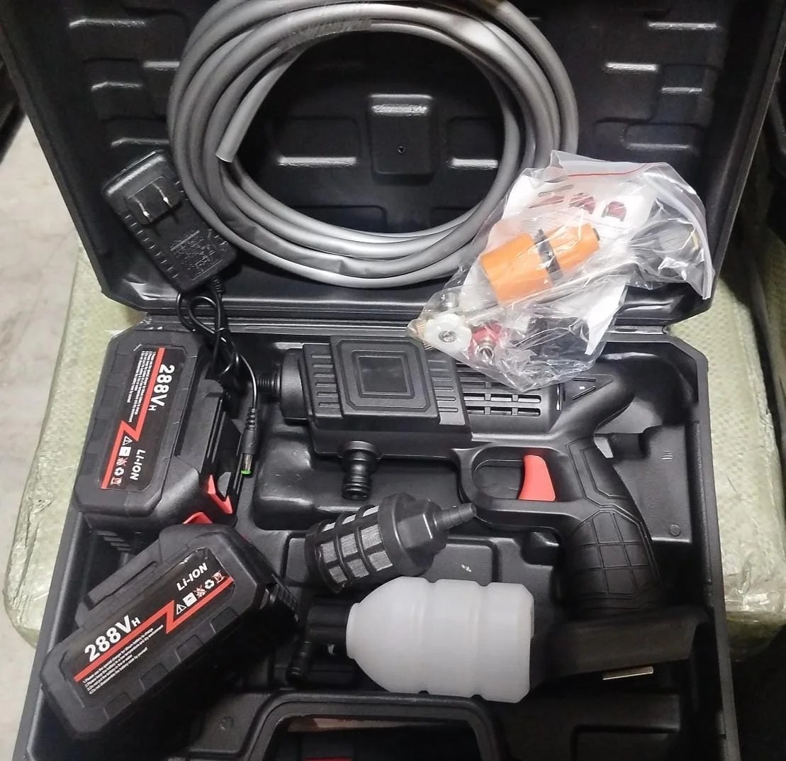 ⚡ Combo Hidrolavadora 288V + Aspiradora 3 en 1 Portátil