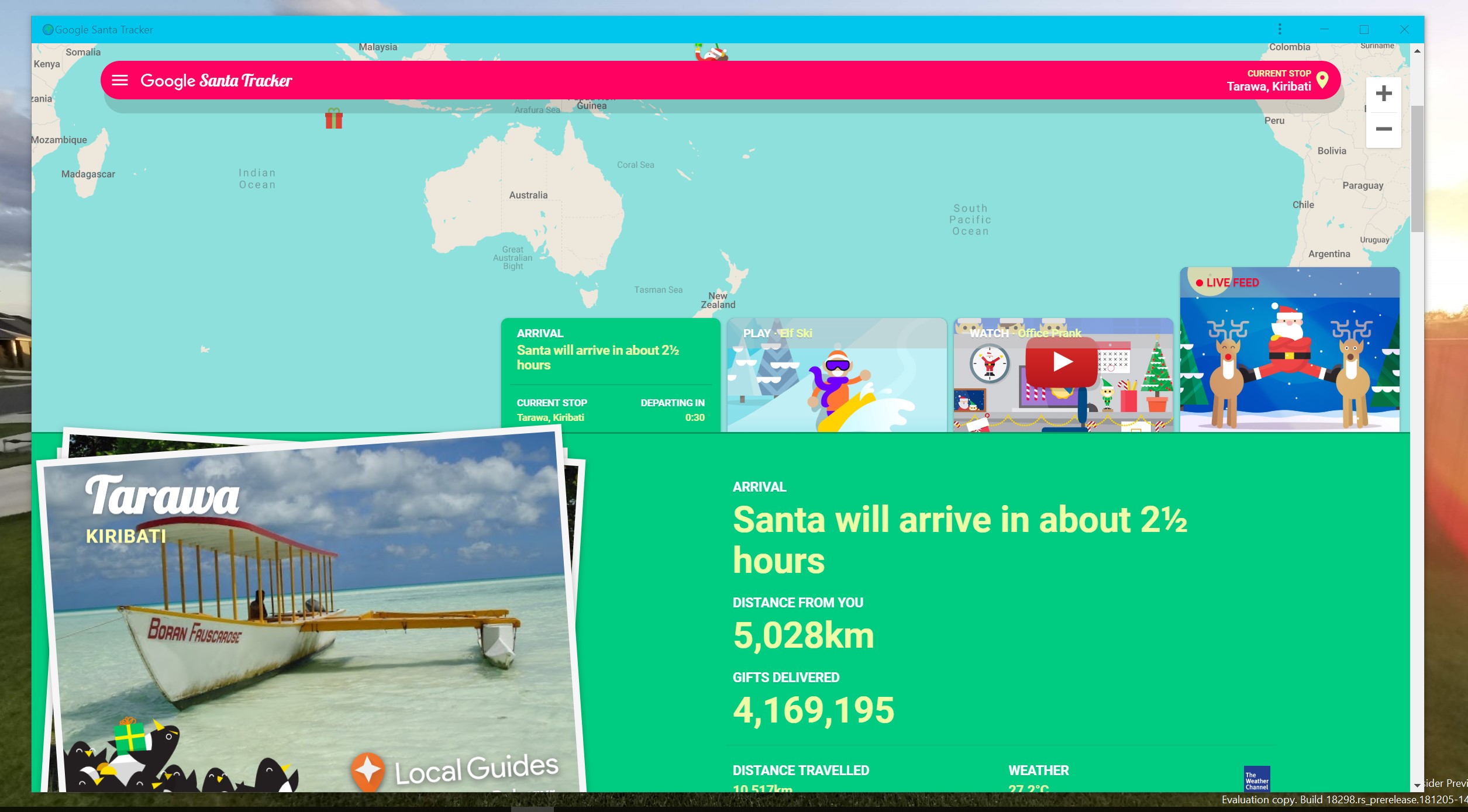 Google’s Santa Tracker lets you follow live as he delivers presents ...