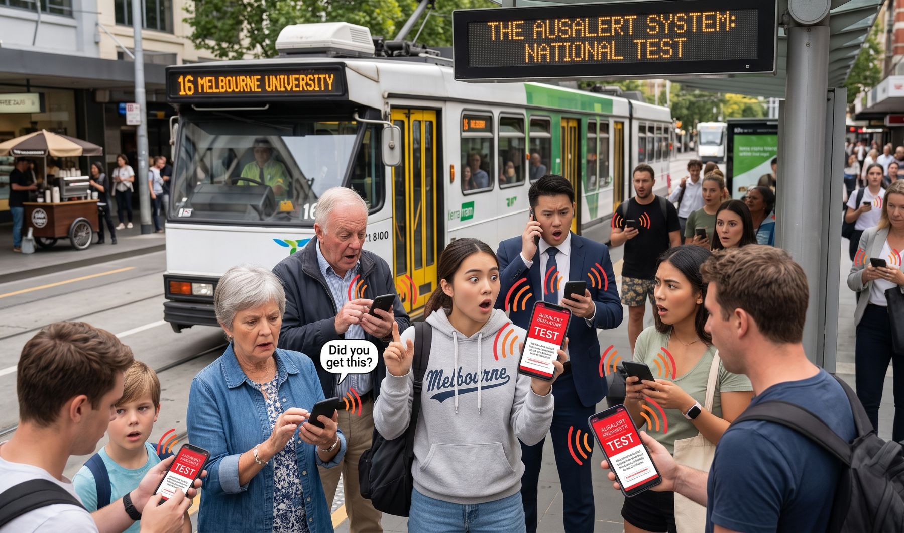 AusAlert emergency test day is here. All Australian phones will go off today, as part of a nationwide test