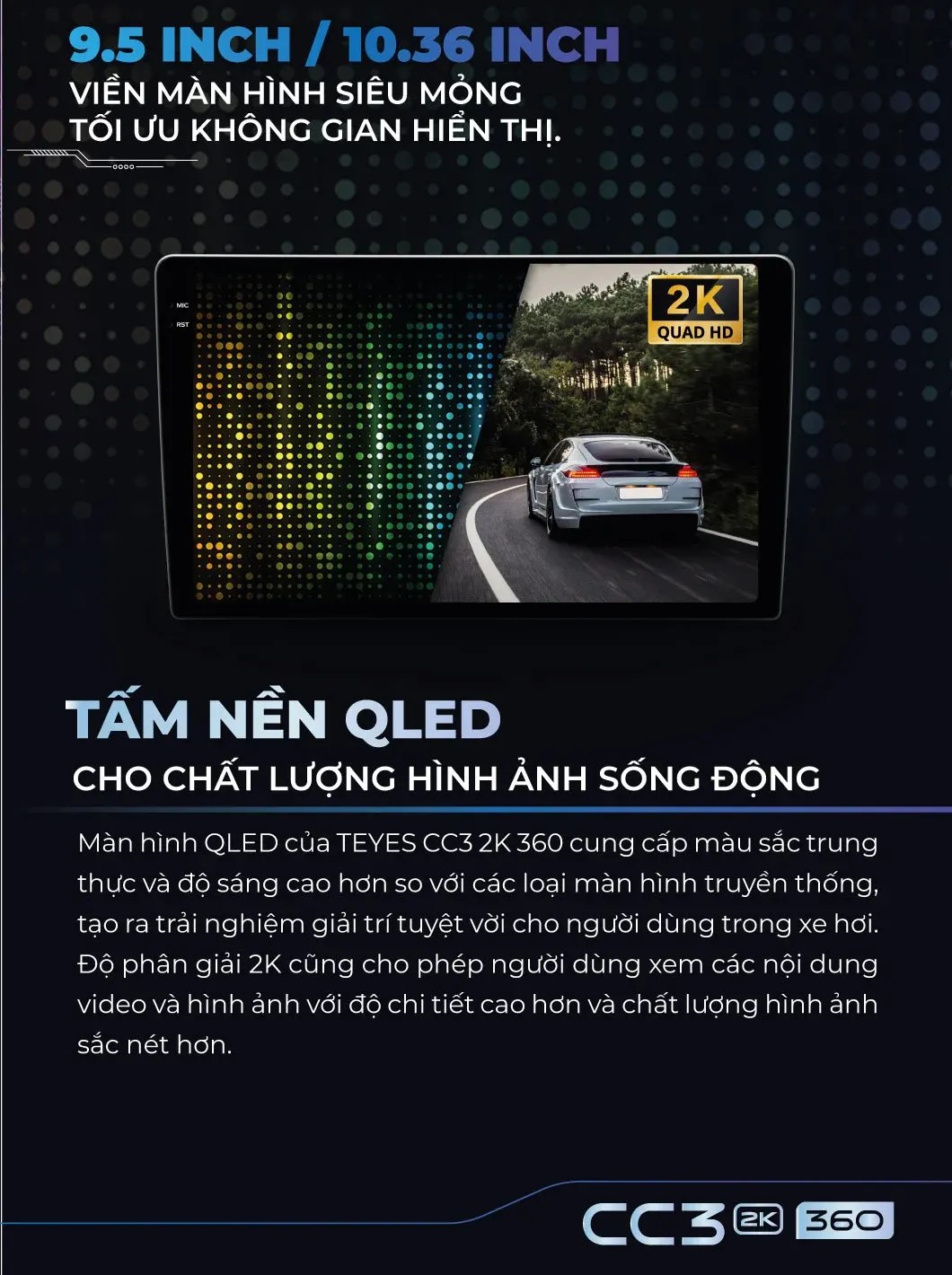 Màn Hình Android Teyes CC3 2K