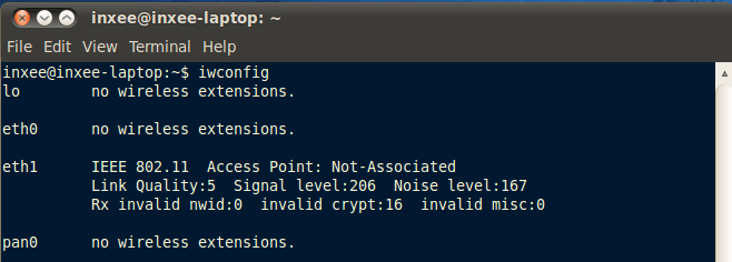 iwconfig command in Linux – Techawarey