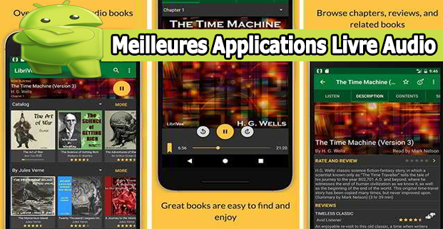 Applications Livre Audio