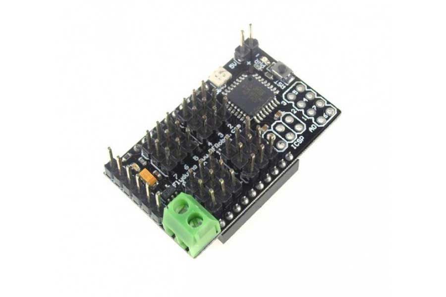 Flyduino-A 12 Servo Controller (Arduino Compatible) Techbazar.com.bd Flyduino-A 12 Servo Controller (Arduino Compatible)