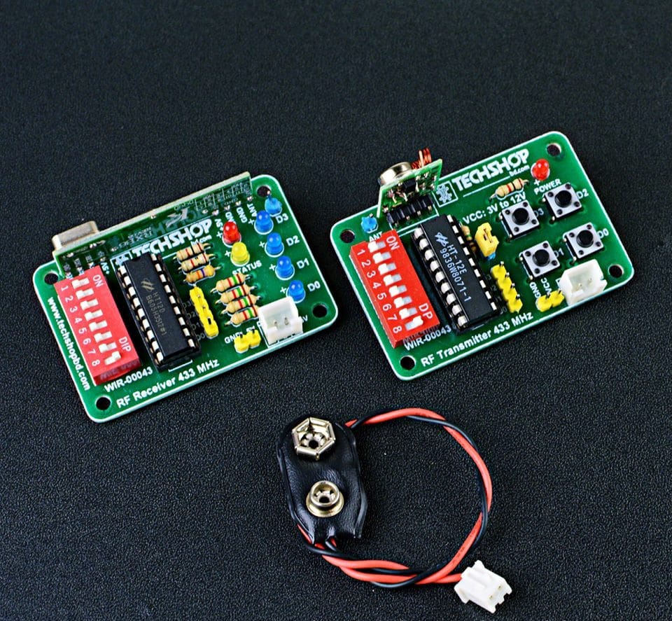 RFWirelessEncoderDecoderModule433MHz RF Wireless Encoder Decoder Module 433 MHz