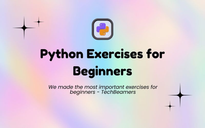 Python Programming Exercises To Try For Beginners Statanalytica - Mobile City Arts for Desktop