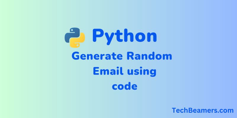 Python Code To Generate Random Email Techbeamers - Best Mountain Backgrounds in High Resolution
