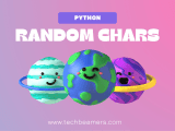 Python Random Character Generation Techbeamers