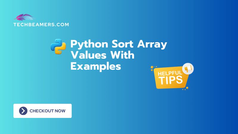 Javascript Array Sort Sorting Array Elements Python Tutorials - Gorgeous Gradient Design - Ultra HD