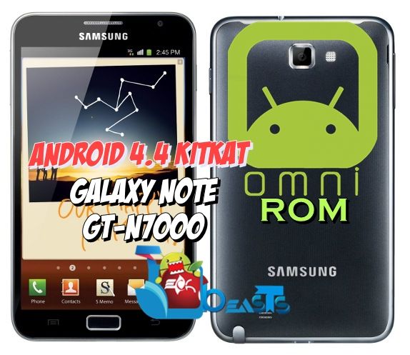 Samsung galaxy note gt n7000 to android 4 4 kitkat