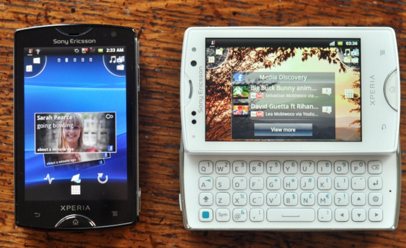 Sony Ericsson Xperia Mini and Mini Pro: