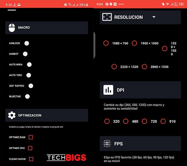 Macro space v2 apk descargar (free fire) gratis 2023
