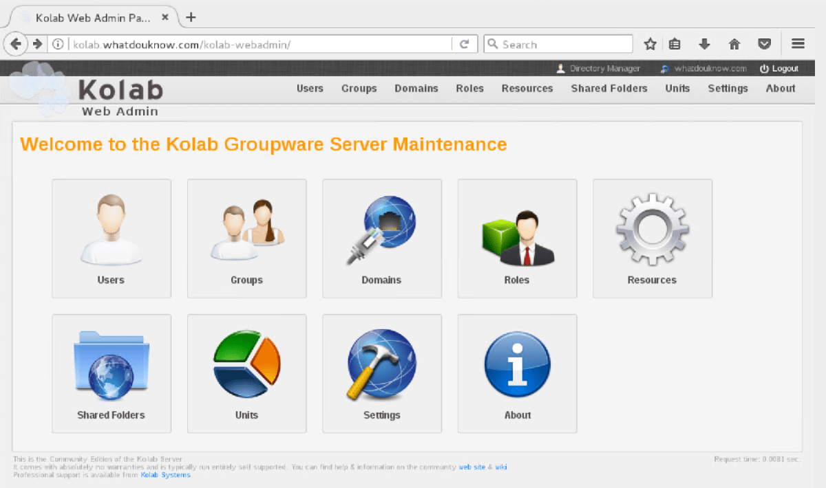kolab-webadmin