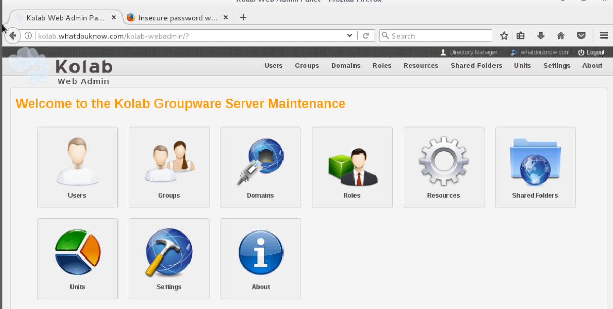 kolabwebadmin
