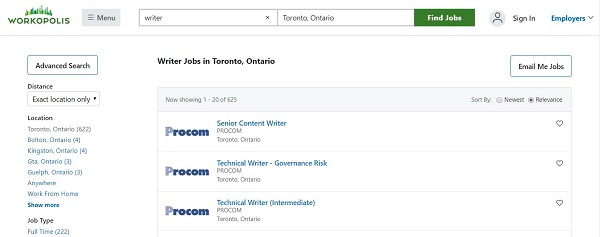 Alongside, helpful links regarding workopolis sign up are also present. How To Find A Job Online Best 11 Sites Tips For Getting Hired