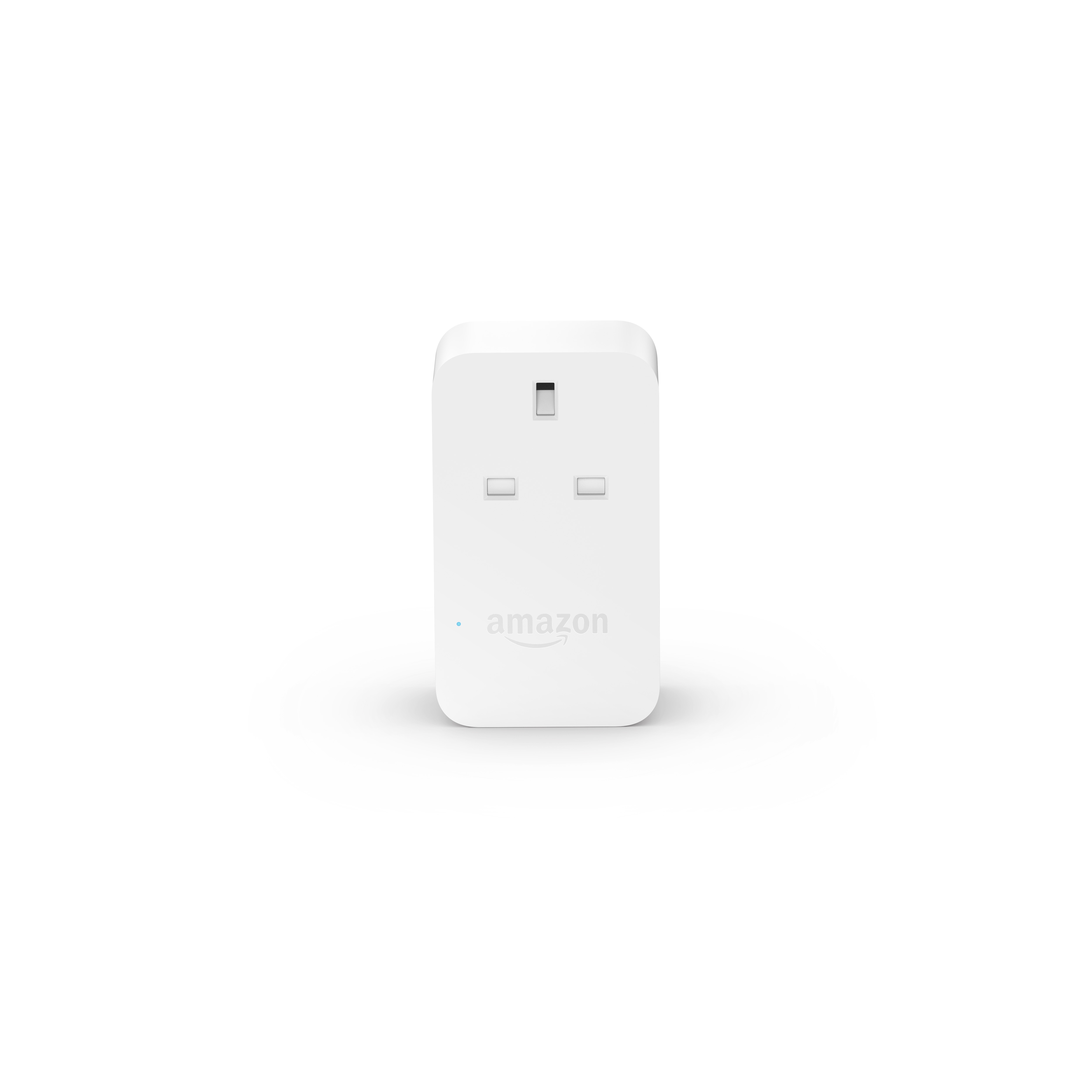 Amazon Smart Plug, White, Front On