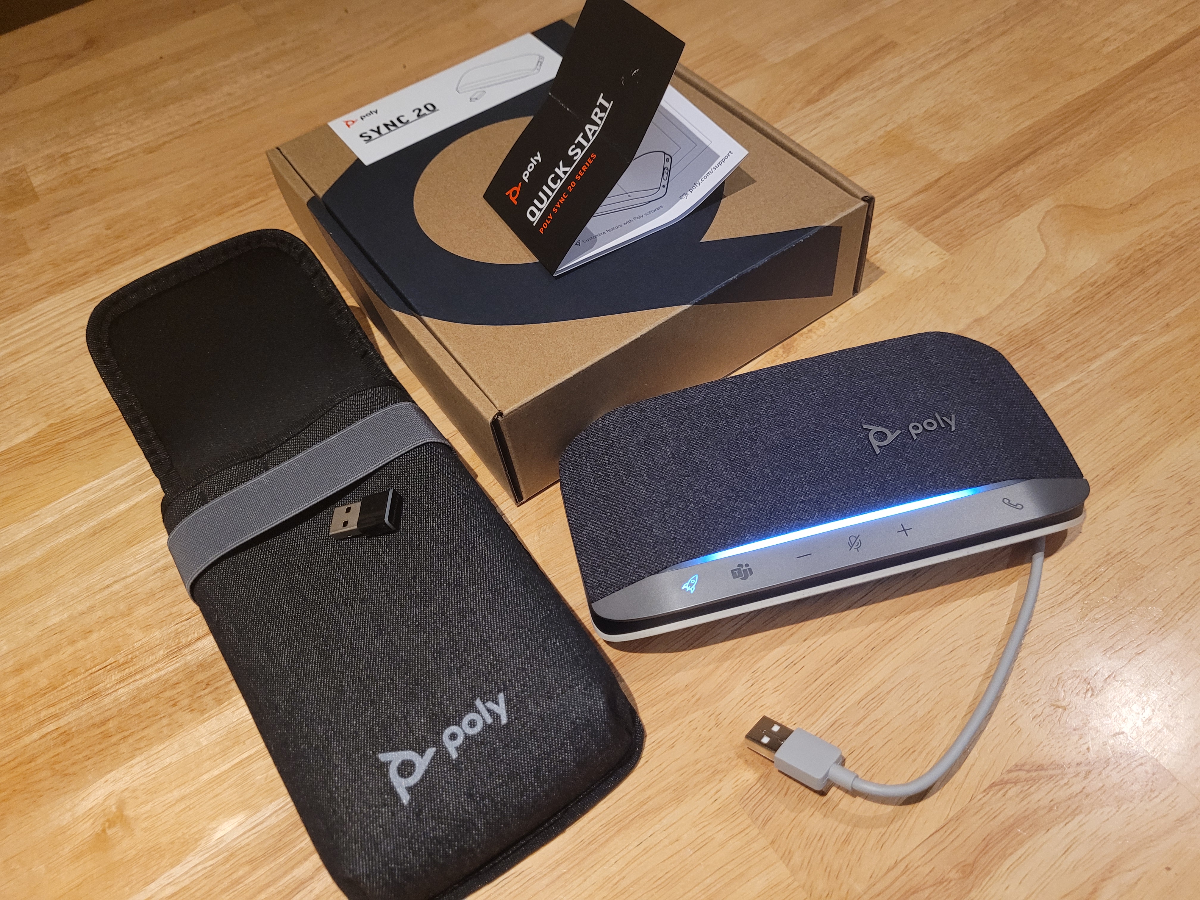 Tech Review – Poly Sync 20 conference speaker - techbuzzireland.com