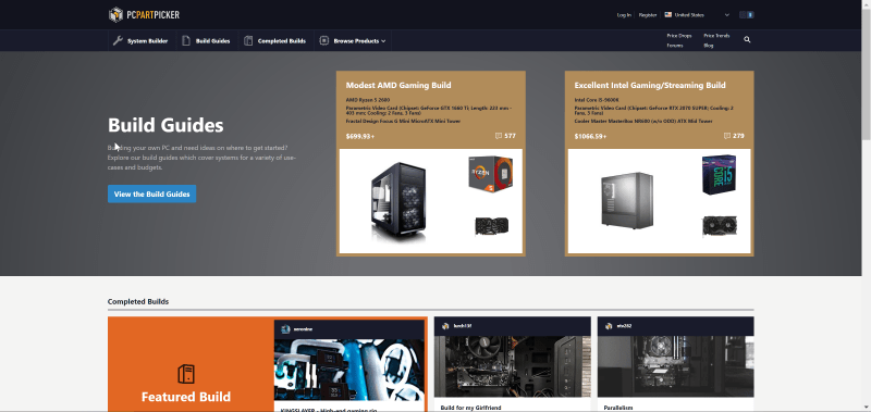 5 Best Computer Building Websites For Building Custom Desktop PC Tech Image 2 800x379 