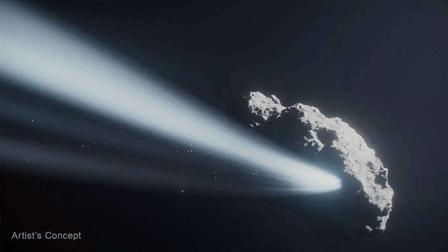 Hitting the brakes: Hubble Space Telescope watches doomed comet reverse its spin