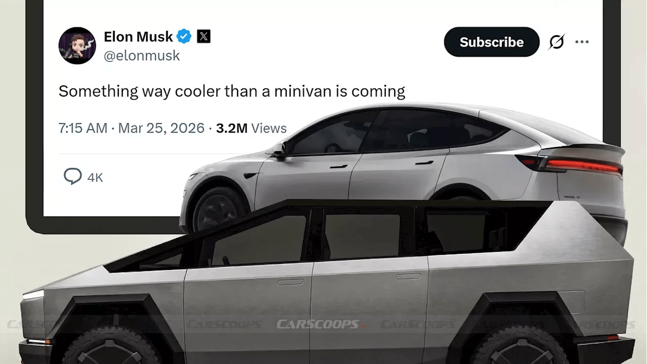 Tesla’s Next Model “Way Cooler Than A Minivan”, And That’s All Musk Will Say