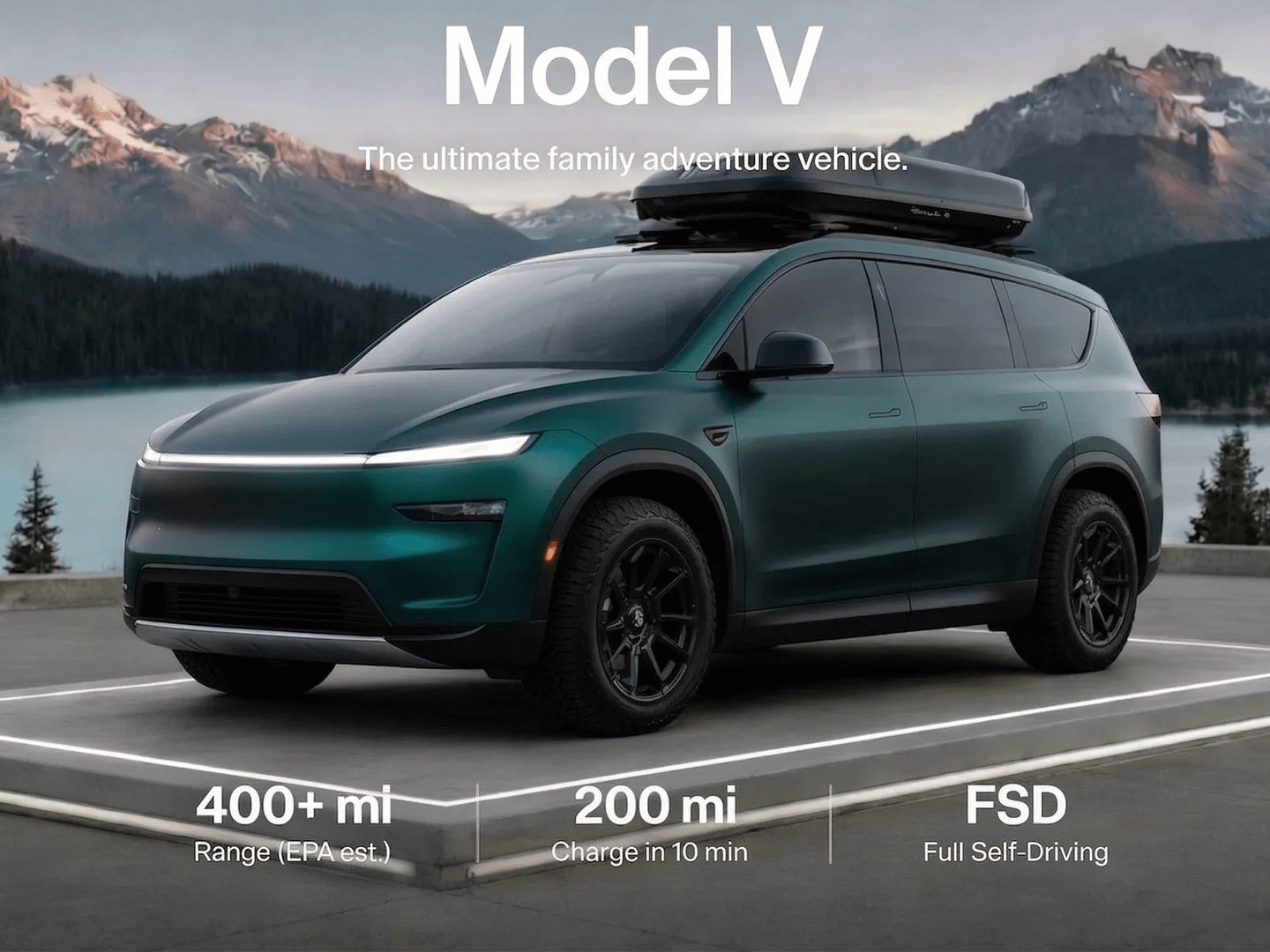 Full-size Tesla SUV teased to fill its 3-row family model gap