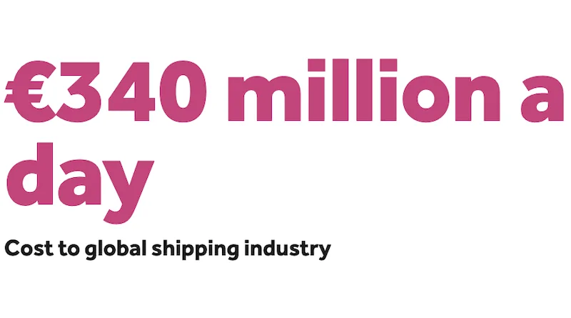 Iran Conflict Costing Shipping Industry €340 Million A Day