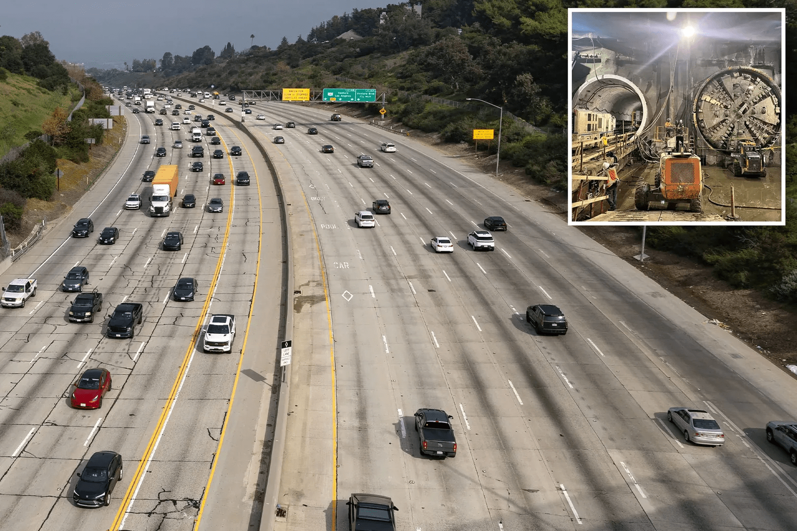 LA’s $24B high-speed tunnel project could slash 405 Freeway commute to just 18 minutes