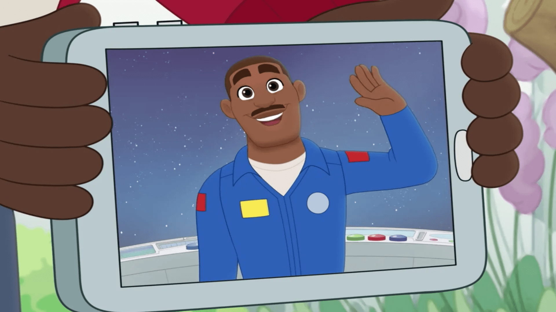 NASA astronaut Leland Melvin makes a cartoon cameo in latest episode of Disney+’s ‘Hey A.J.!’