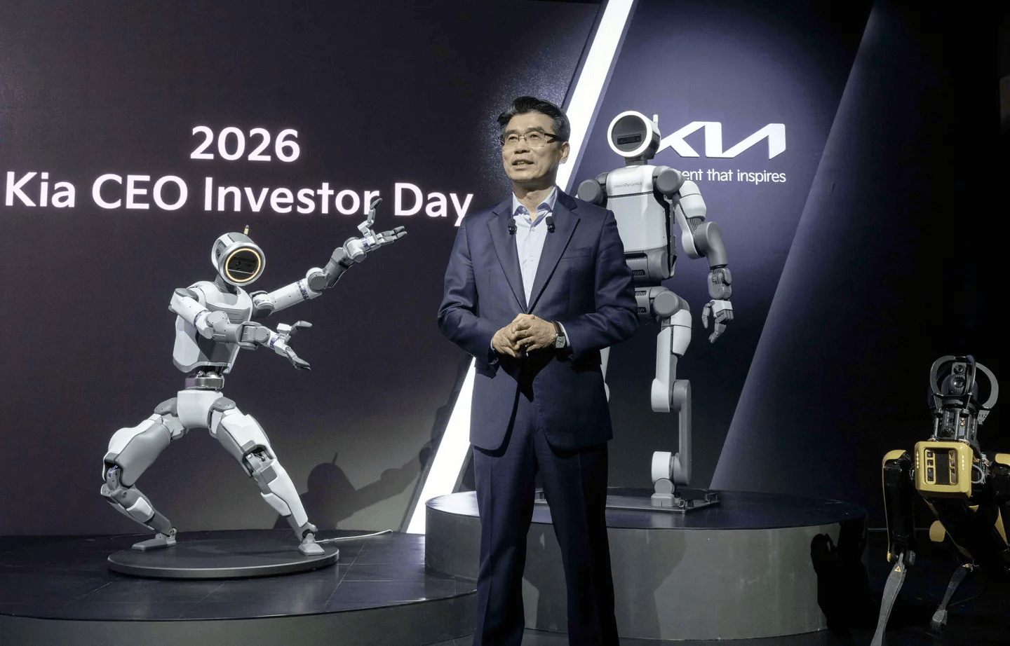 Kia CEO unveils $33B plan to expand in EVs, autonomous driving and robotics