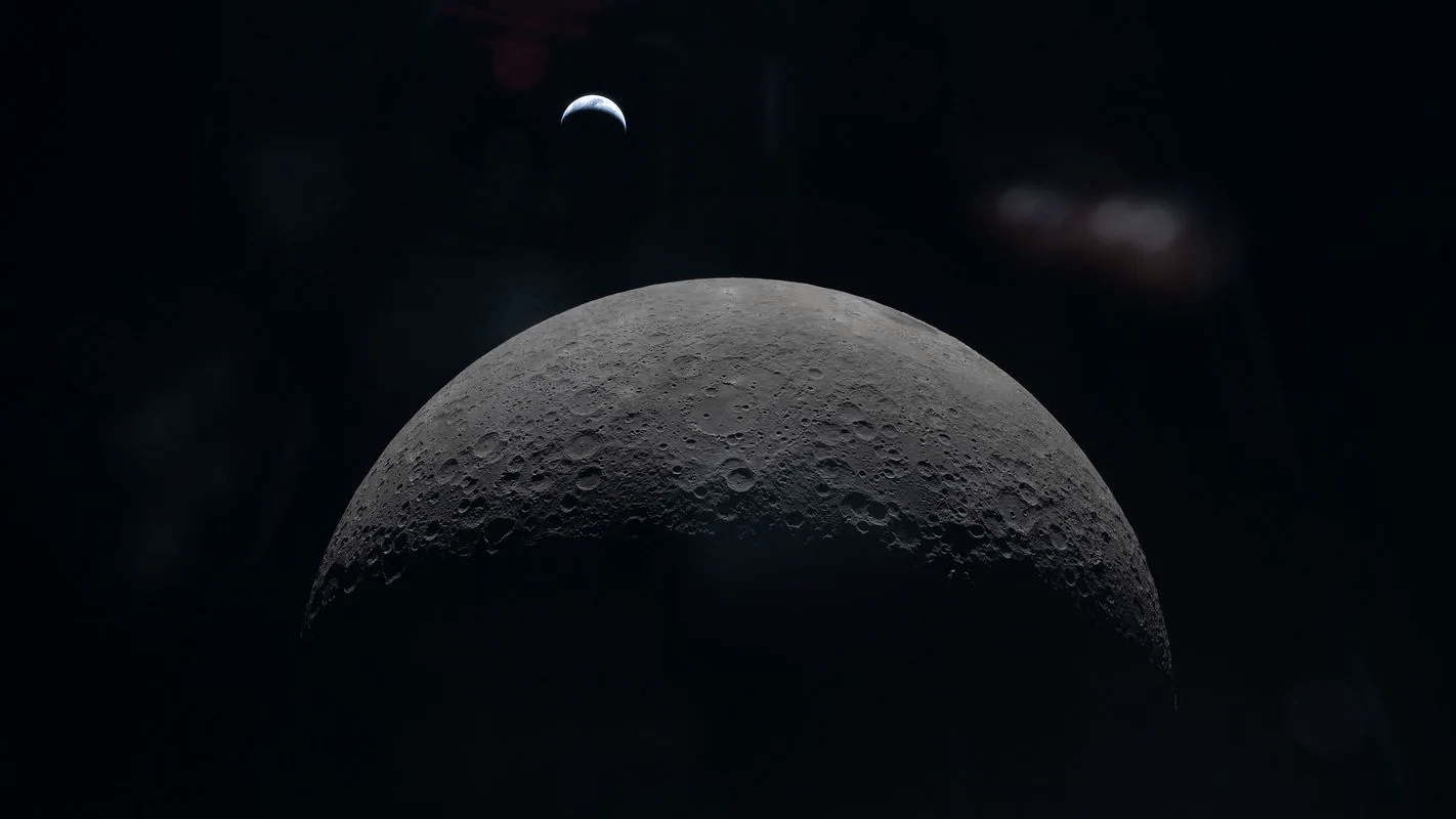 Artemis 2 spies a crescent Earth above the moon’s horizon | Space photo of the day for April 10, 2026