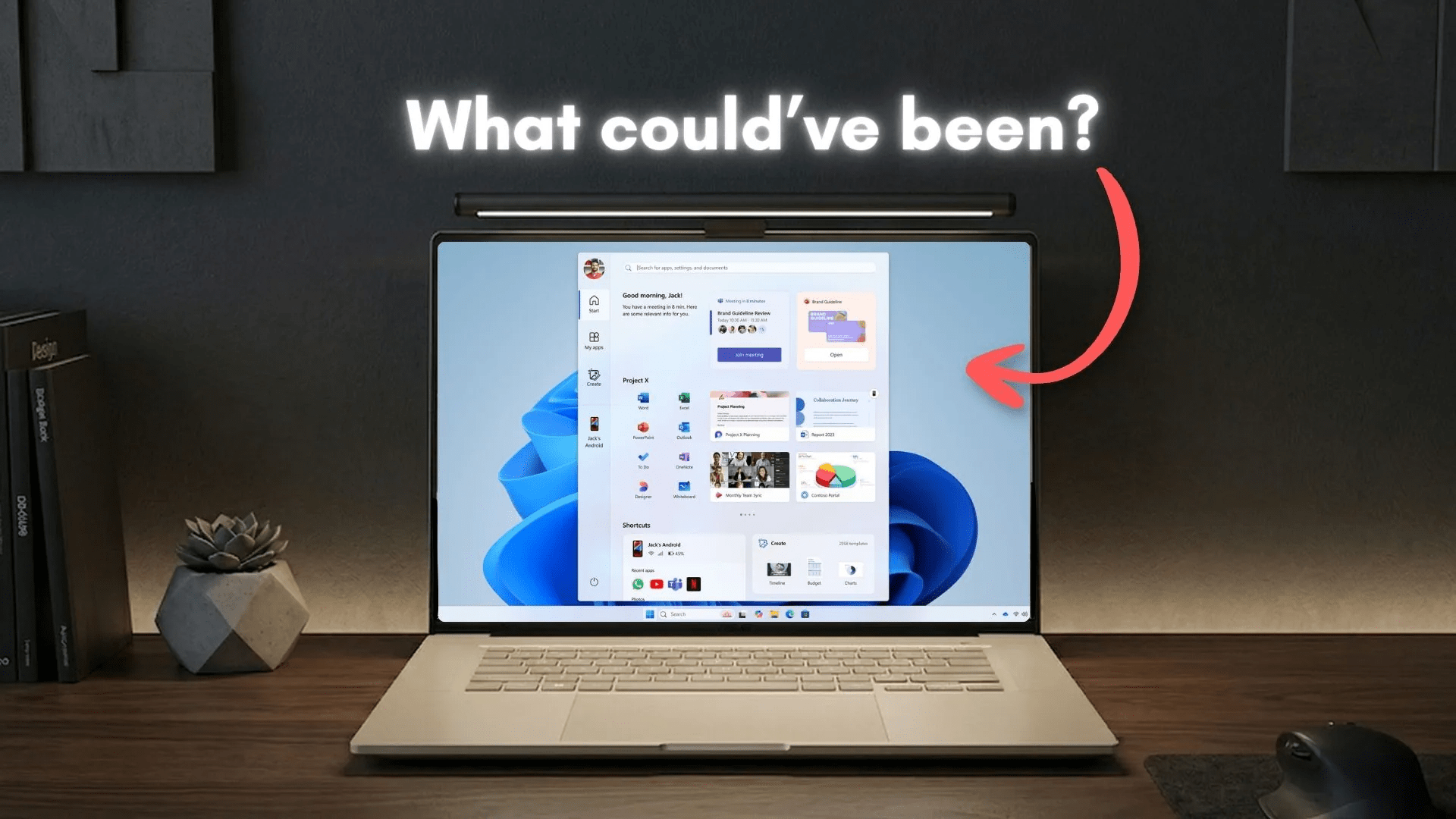 Microsoft tested 5 different Start menus for Windows 11 before choosing the current one
