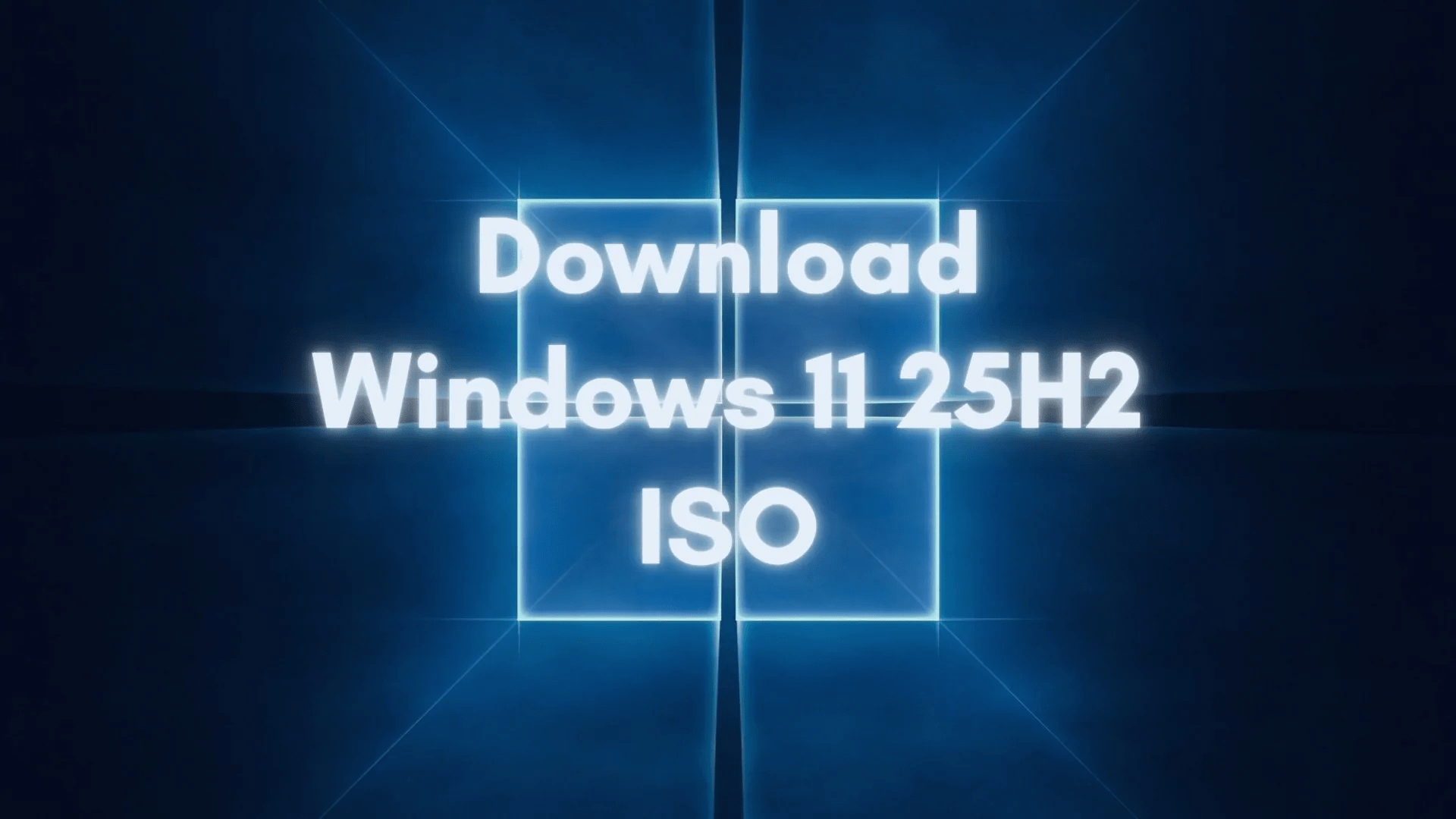 Download Windows 11 25H2 ISO (offline installer), and always save a copy