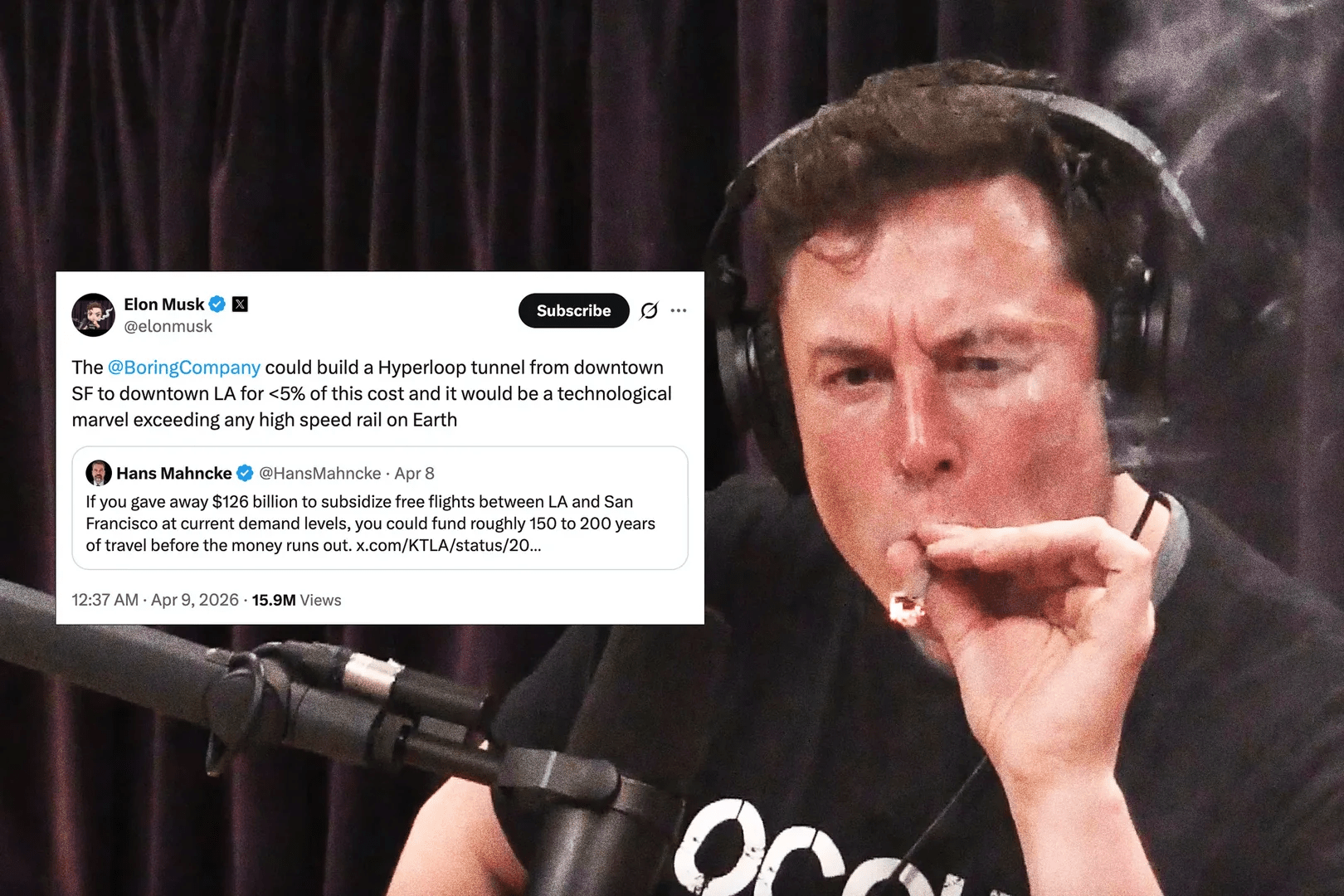 Elon Musk Says He Could Definitely Build a Public Transit System Better Than Anything In China If He Tried