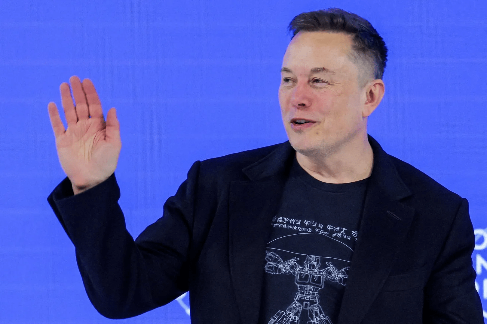 Elon Musk, who owns X, appears to post on TikTok