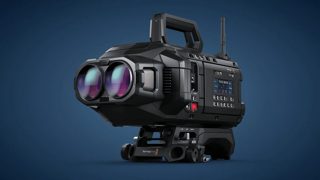 Blackmagic’s camera for Apple Vision Pro content is now available for $30K