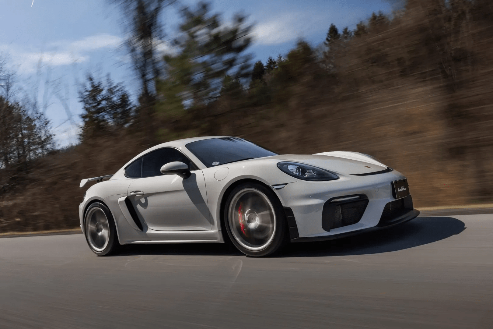 2021 Porsche 718 Cayman GT4 at No Reserve