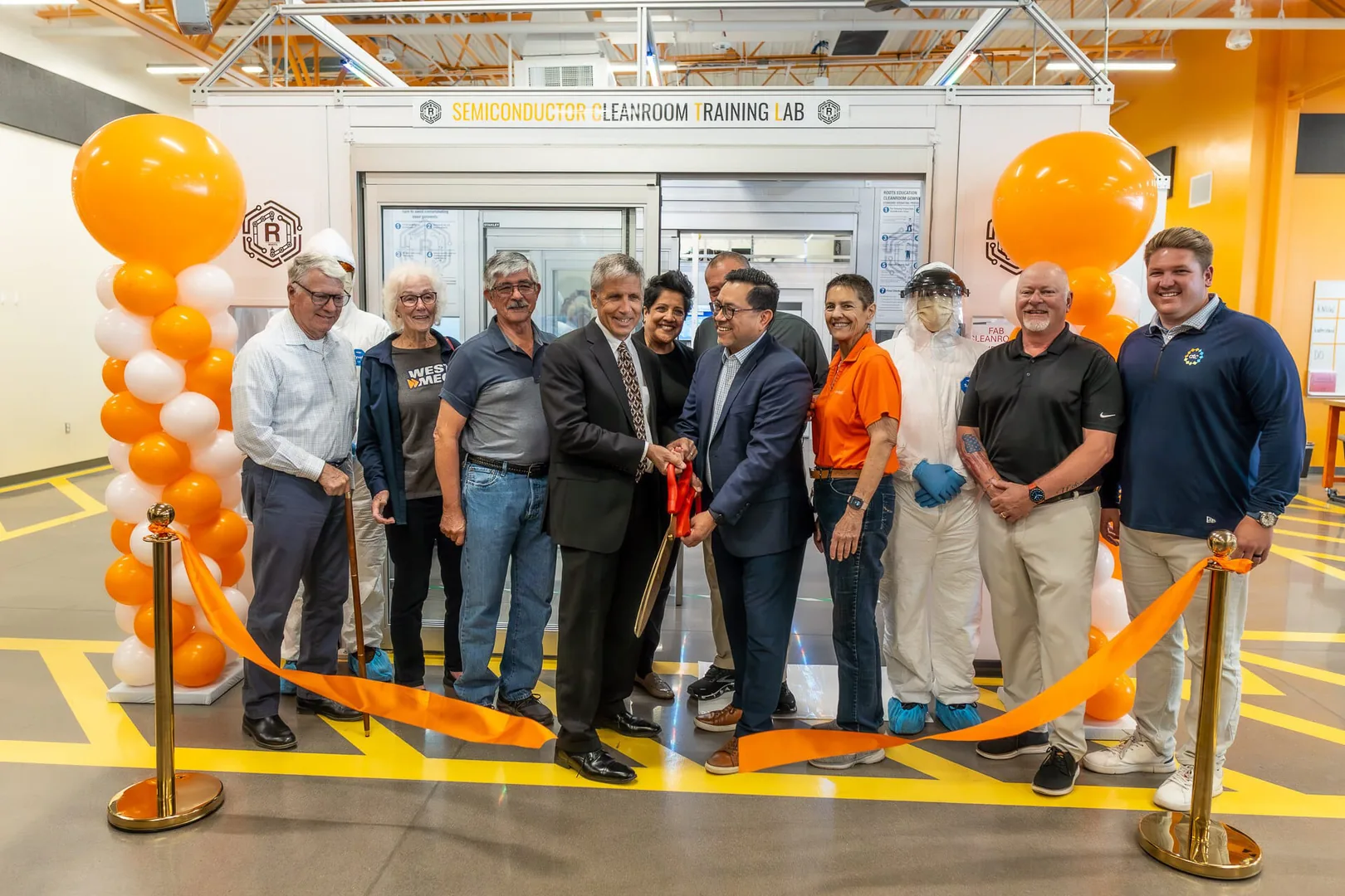 West-MEC Celebrated Opening of Nation’s First K-12 CTE Semiconductor Cleanroom