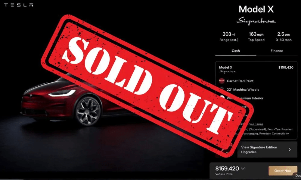Tesla’s last chance version of the flagship Model X is officially gone