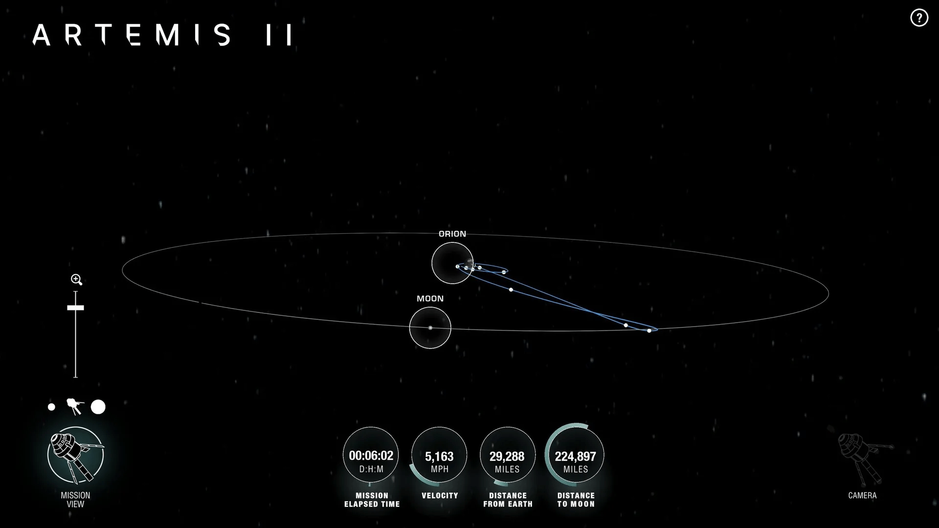 How to track the Artemis 2 astronauts on their journey around the moon